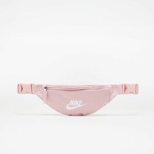 Geantă de talie Nike Heritage Waistpack Pink Glaze/ Pink Glaze/ White imagine