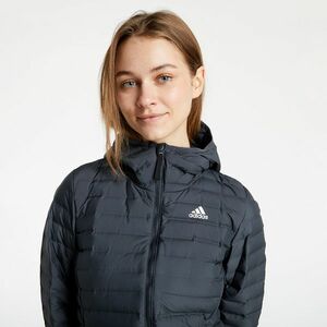 Jacheta adidas W Varilite Soft Hooded Jacket Carbon imagine