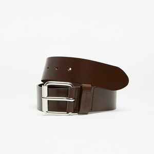 Curea Carhartt WIP Script Belt Dark Brown/ Silver imagine