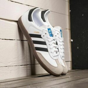 Sneakers adidas Samba OG Ftw White/ Core Black/ Clear Granite imagine