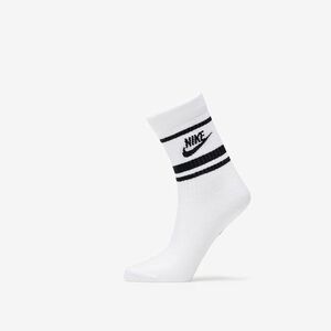 Nike Sportswear Essential Crew Socks 3-Pack White/ Black/ Black imagine