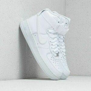 Sneakers Nike Wmns Air Force 1 High White/ White-White imagine