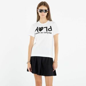 Tricou Comme des Garçons PLAY Short Sleeve Tee White imagine