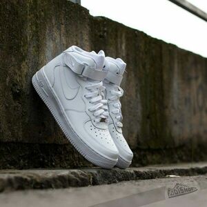 Sneakers Nike Air Force 1 Mid (GS) White/ White imagine