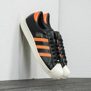 Sneakers adidas Superstar OG Core Black/ Tra Orange/ Off White imagine