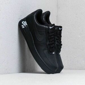 Sneakers Nike Air Force 1 '07 Leather Black/ Black-White imagine