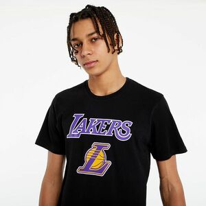 Tricou New Era Team Logo Tee Los Angeles Lakers Black imagine