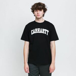 Tricou Carhartt WIP S/S University T-Shirt Black/ White imagine