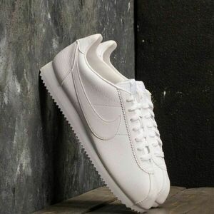 Sneakers Nike Classic Cortez Leather White/ White-White imagine