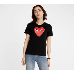 Tricou Comme des Garçons PLAY Tee Black imagine