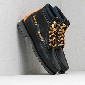 Sneakers Timberland x Aimé Leon Dore 7 Eye Lug Sole Boot Dark Blue Full Grain imagine