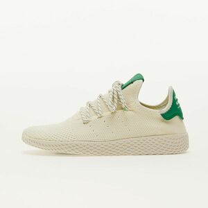 Sneakers adidas x Pharrell Williams Tennis Hu Off White/ Green/ Core White imagine