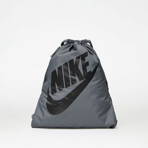 Saci de sport Nike Heritage Drawstring Bag Iron Grey/ Iron Grey/ Black imagine