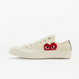 Sneakers Converse x Comme des Garcons PLAY Chuck 70 Milk/ White/ High Risk Red imagine