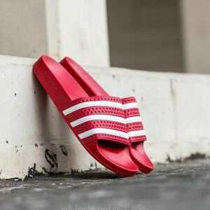 Sneakers adidas Adilette Light Scarlet/ White/ Light Scarlet imagine