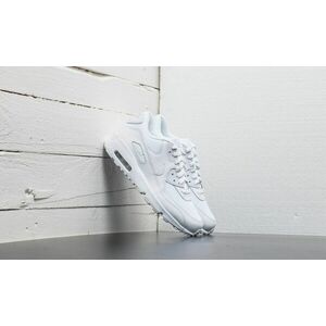 Sneakers Nike Air Max 90 Mesh (GS) White/ White imagine