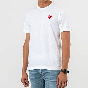 Tricou Comme des Garçons PLAY Tee White imagine