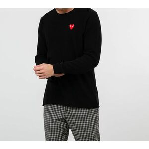 Pulover Comme des Garçons PLAY Knit Black imagine