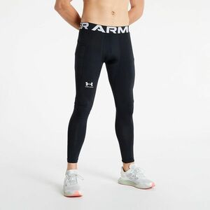 Pantaloni Under Armour Cg Armour Leggings Black/ White imagine