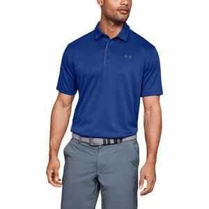 Tricou Under Armour Tech Polo Royal/ Graphite/ Graphite imagine