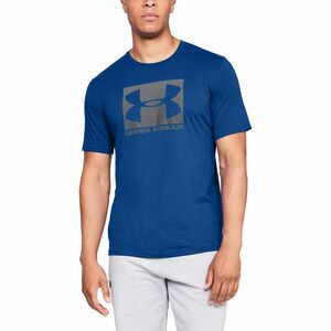 Tricou Under Armour Boxed Sportstyle SS Tee Royal/ Graphite imagine