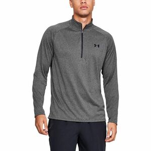 Under Armour Tech 2.0 1/2 Zip Carbon Heather/ Black imagine