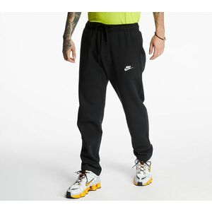 Pantaloni Nike Sportswear Club Pants Black/ Black/ White imagine