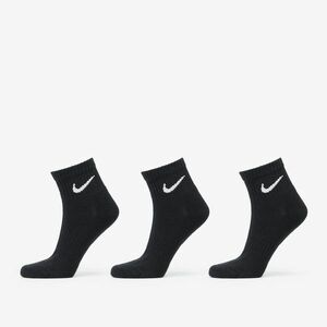 Nike U Everyday Cush Ankle Socks 3-Pack Black imagine