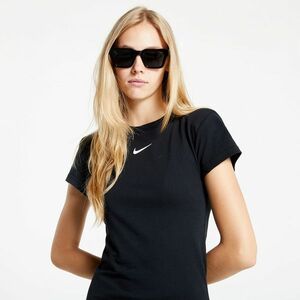 Tricou Nike Sportswear Women's Top Black/ White imagine