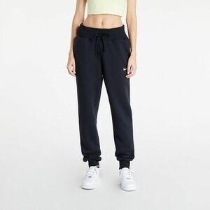 Pantaloni Nike Sportswear Phoenix Fleece Women's High-Waisted Joggers Black/ Sail imagine