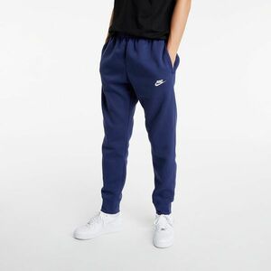 Pantaloni Nike Sportswear Club Joggers BB Midnight Navy/ Midnight Navy/ White imagine