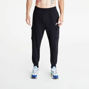 Pantaloni Nike Sportswear Club Cargo BB Pants Black/ Black/ White imagine