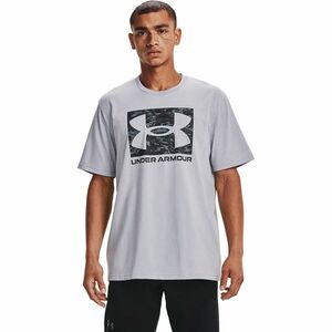 Tricou Under Armour Abc Camo Boxed Logo SS Mod Gray Light Heather/ Mod Gray Light Heather imagine