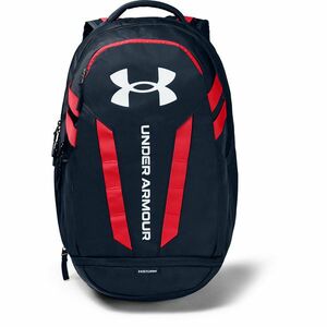 Rucsac Under Armour Hustle 5.0 Backpack Academy/ Red/ White imagine