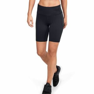 Pantaloni scurți Under Armour Meridian Bike Short Black/ Metallic Silver imagine