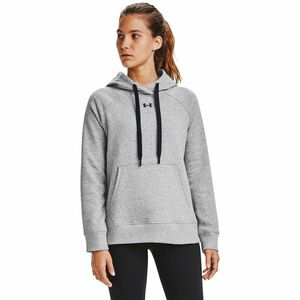 Hanorac Under Armour W Rival Fleece Hb Hoodie Gray/ Black imagine