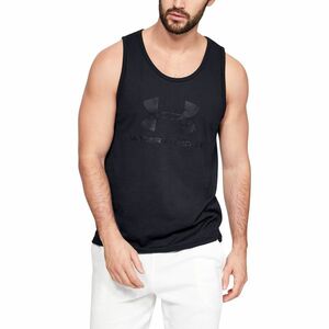 Tank top Under Armour Sportstyle Logo Tank Black/ Black imagine