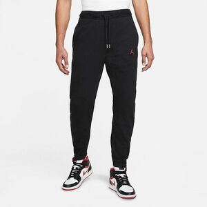 Pantaloni Jordan Essentials Men's Warm-Up Pants Black/ Gym Red imagine