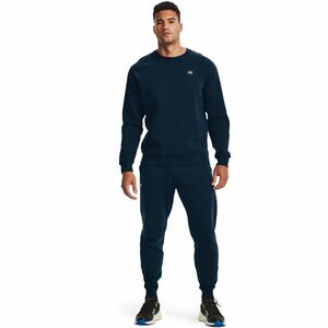 Pantaloni Under Armour Rival Fleece Joggers Academy/ Onyx White imagine