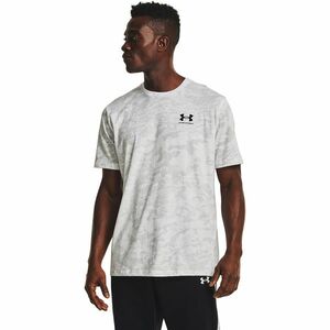 Tricou Under Armour Abc Camo SS White/ Mod Gray imagine