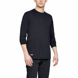 Tricou Under Armour Tac Tech LS T Black/ None imagine