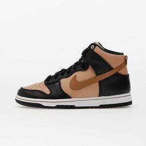 Sneakers Nike W Dunk High 70 Black/ Flax-Vachetta Tan-White imagine