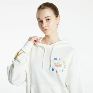 Hanorac adidas Love Unites Hoodie Off White/ Multicolor imagine