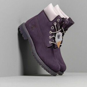 Sneakers Timberland Premium 6 In Waterproof Boot Dark Purple Nubuck imagine