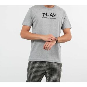 Tricou Comme des Garçons PLAY T-Shirt Grey imagine