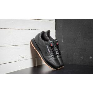 Sneakers Reebok Classic Leather Black/ Gum imagine