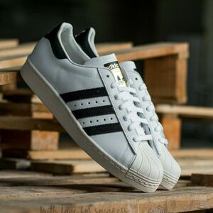 Sneakers adidas Superstar 80s White/Black1/Chalk2 imagine