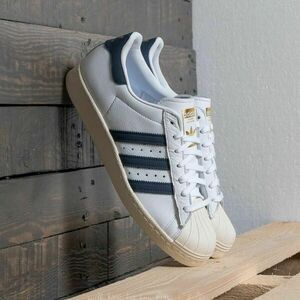 Sneakers adidas Superstar 80s Ftw White/ Trace Blue/ Grey Two imagine