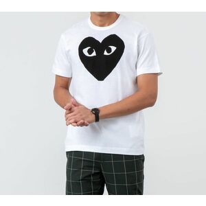 Tricou Comme des Garçons PLAY Tee White imagine