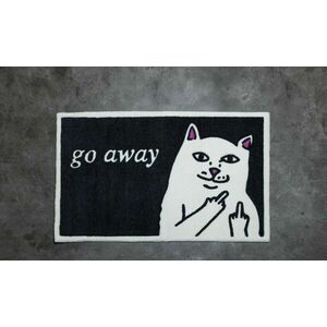 RIPNDIP Rug Go Away Black imagine